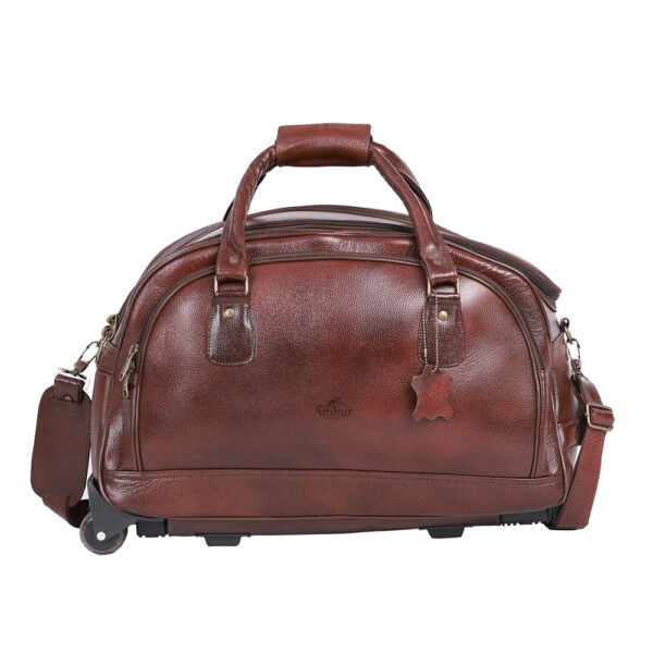 Leather Small Trolley Bag 01