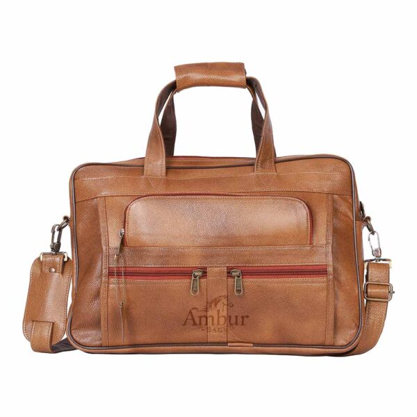 Leather-laptop-Single-Compartments