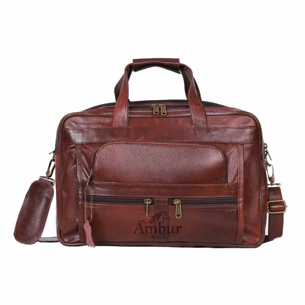 Leather-laptop-Three-Compartments